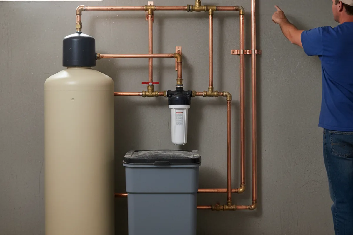 Whole-house water treatment system installed in Cutler